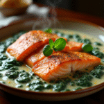 Spinach and Salmon Recipe