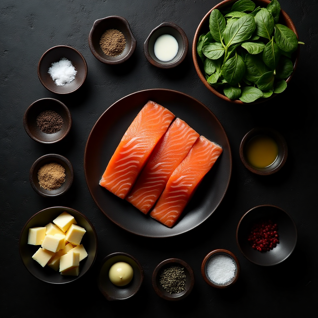 Spinach and Salmon Recipe