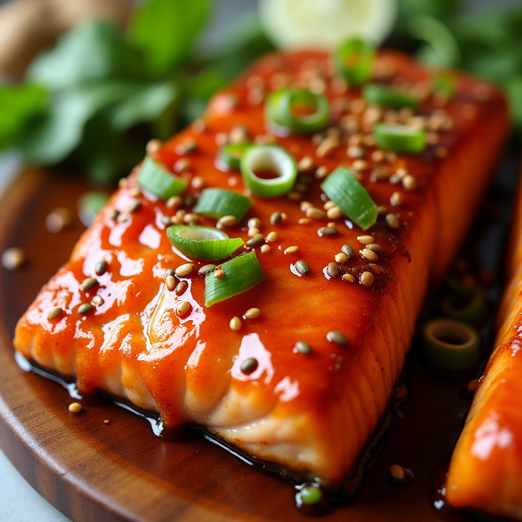 Sweet and Spicy Salmon Recipe