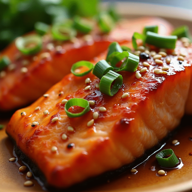 Sweet and Spicy Salmon Recipe