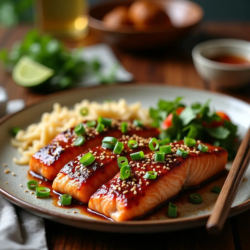Sweet and Spicy Salmon Recipe