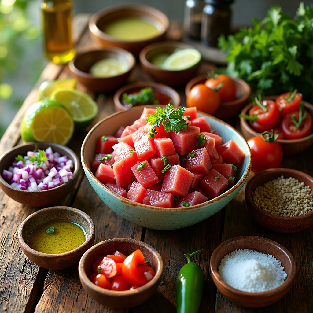 Tuna Ceviche Mexican