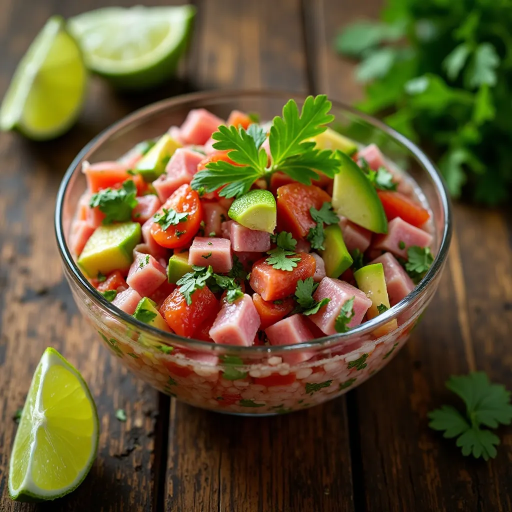 Tuna Ceviche Mexican