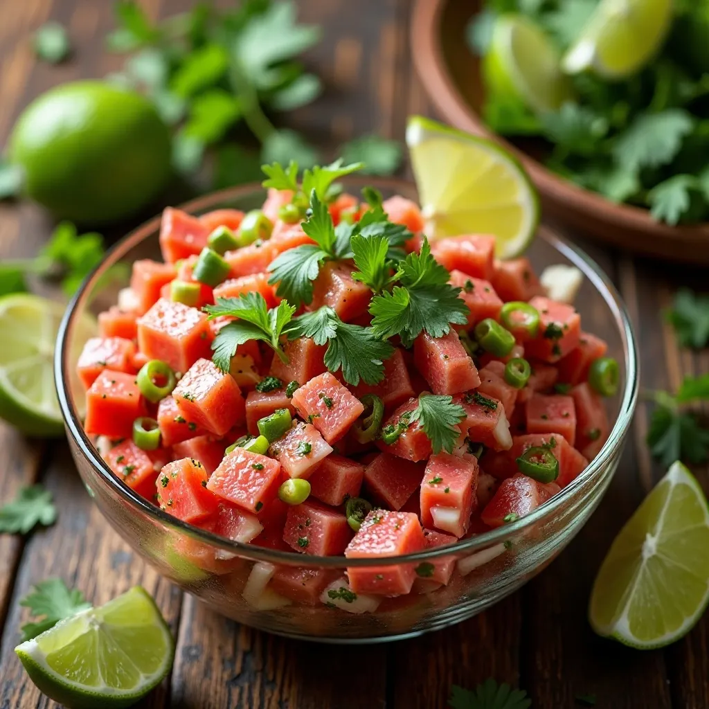 Tuna Ceviche Mexican