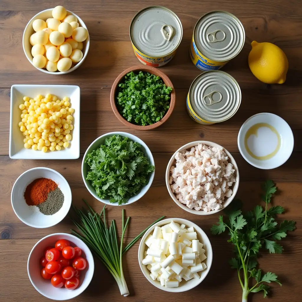 Tuna Pasta Salad Recipe with Egg