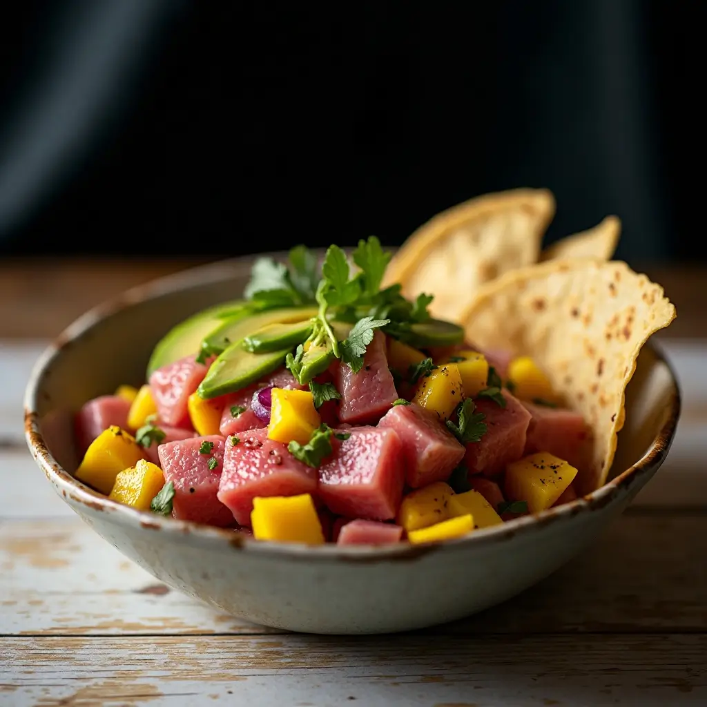 Tuna and Mango Ceviche