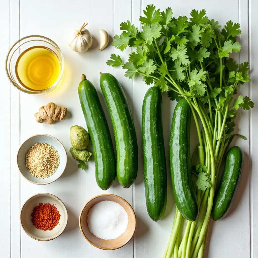 Asian Cucumber Salad Rice Vinegar