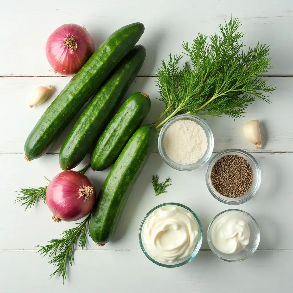 Creamy Cucumber Salad
