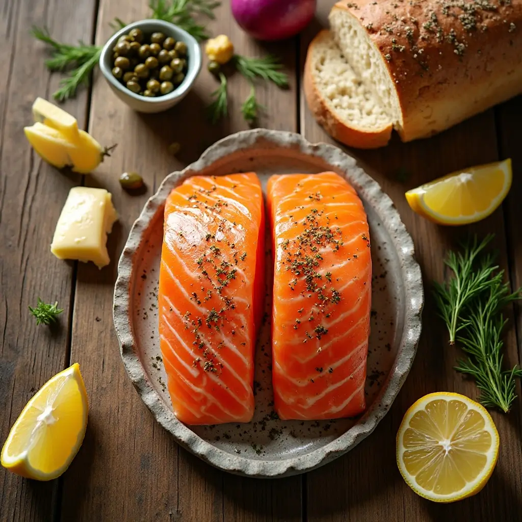 Salmon Grilled Cheese