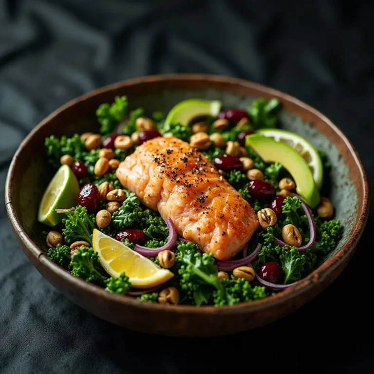 Salmon Kale Salad