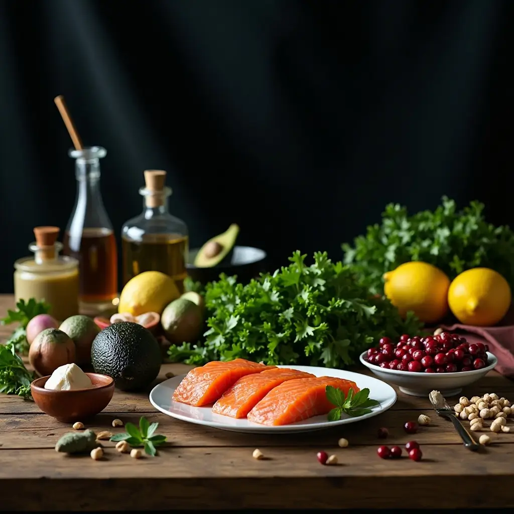Salmon Kale Salad
