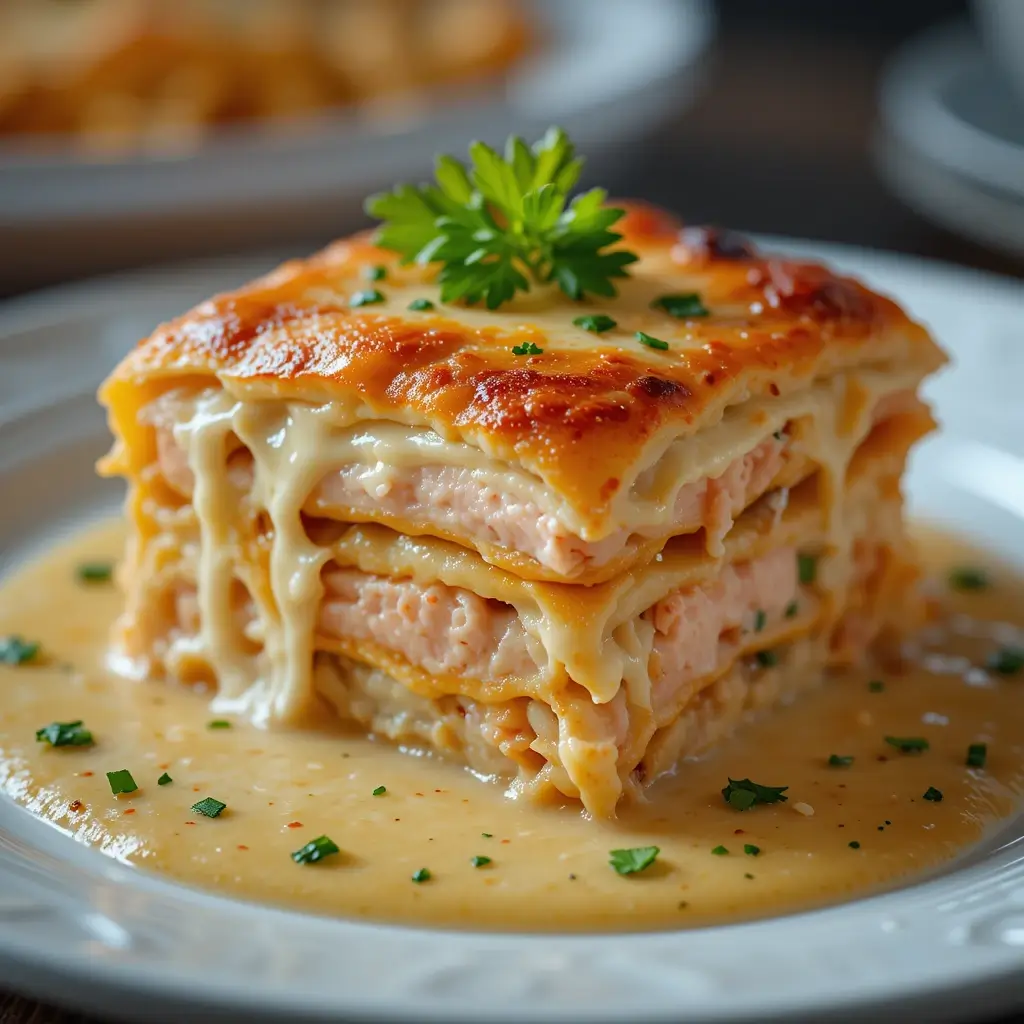 Salmon Lasagna