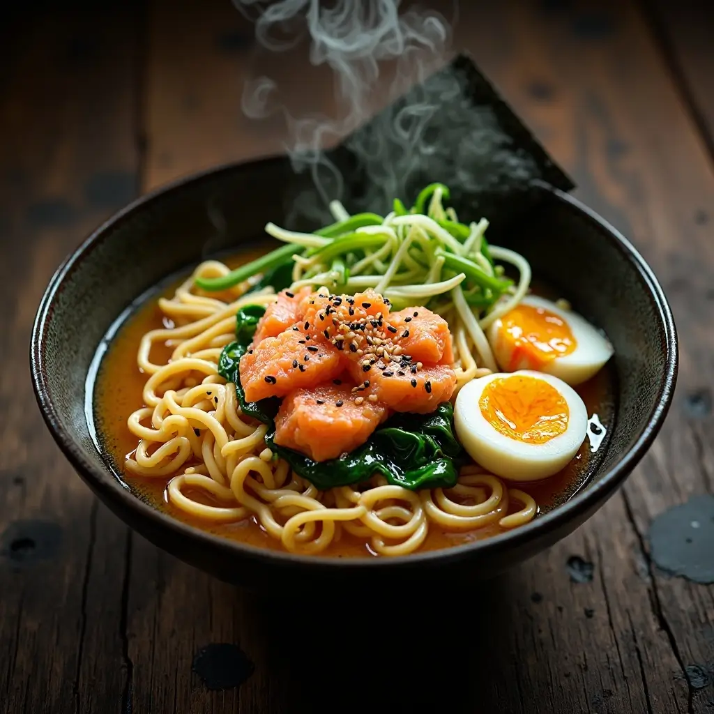 Salmon Udon
