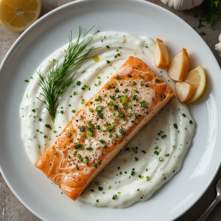 Yogurt Sauce for Salmon