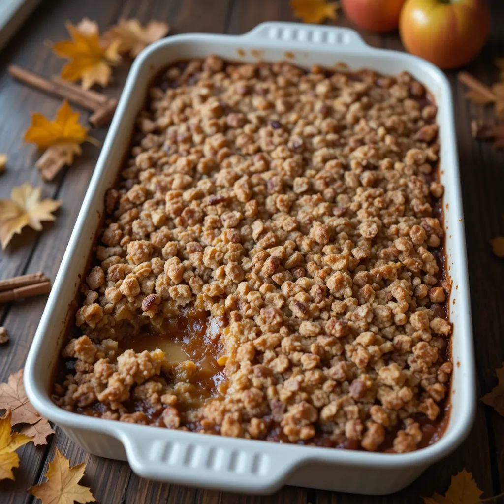 Apple Crisp Oatmeal Topping