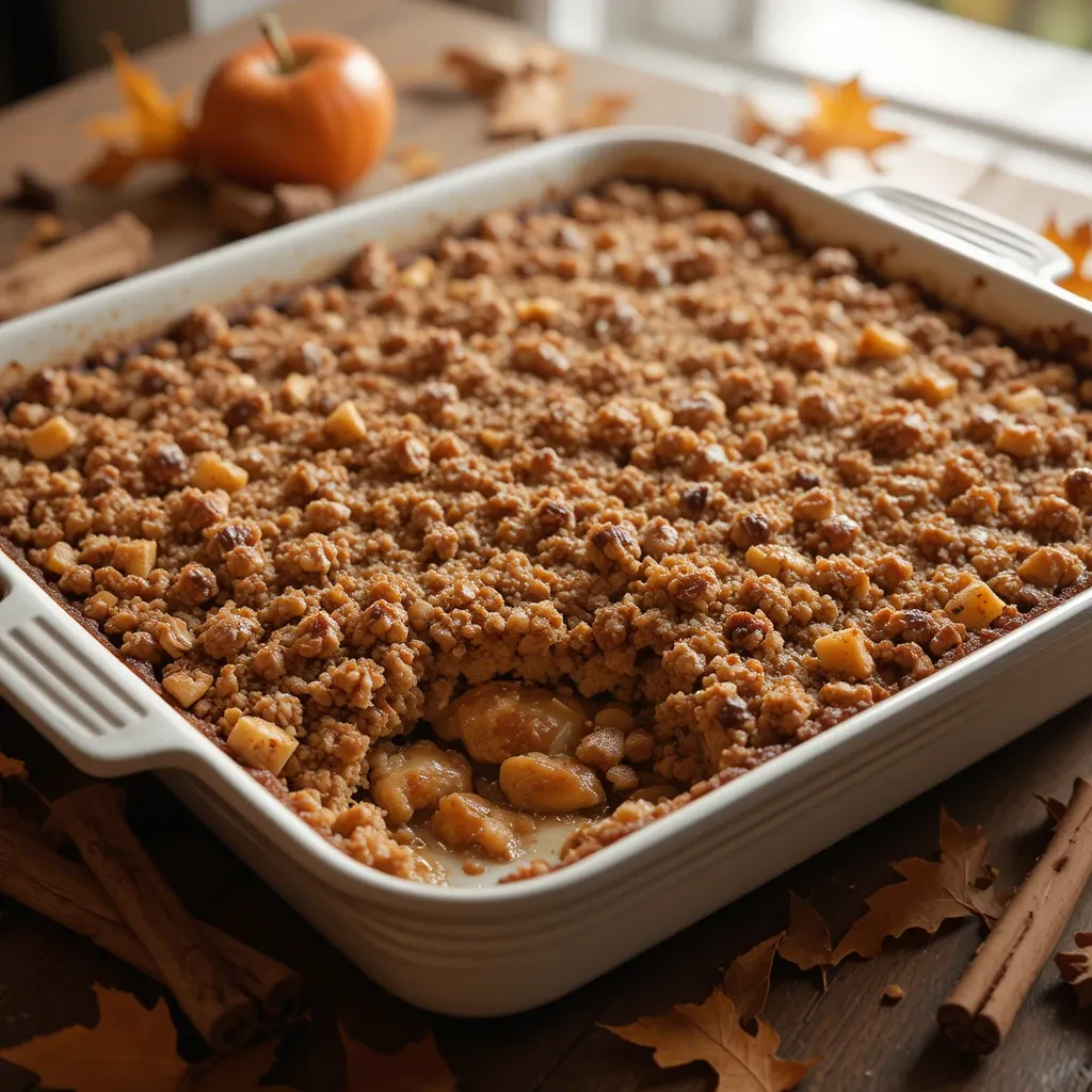 Apple Crisp Oatmeal Topping