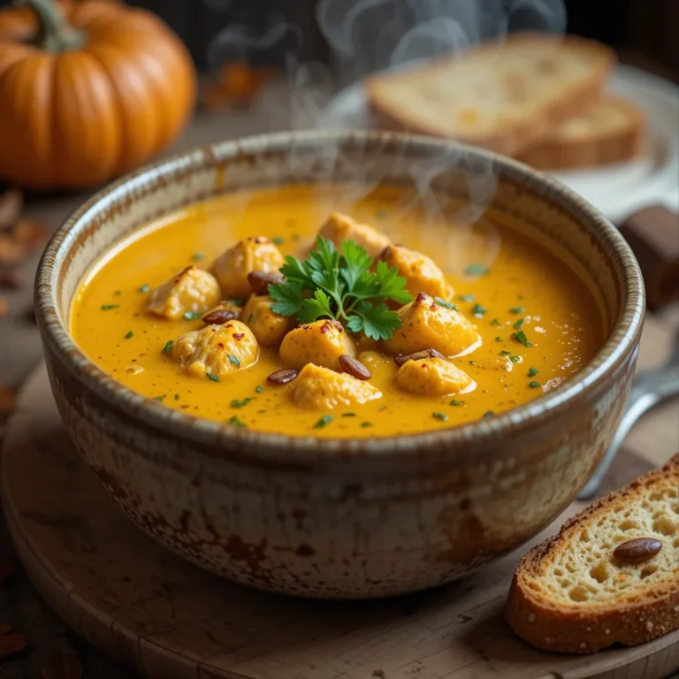 Pumpkin Soup Chicken