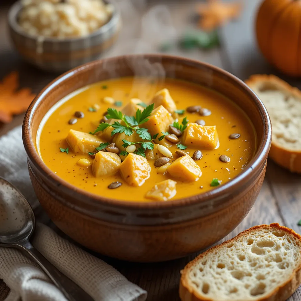 Pumpkin Soup Chicken