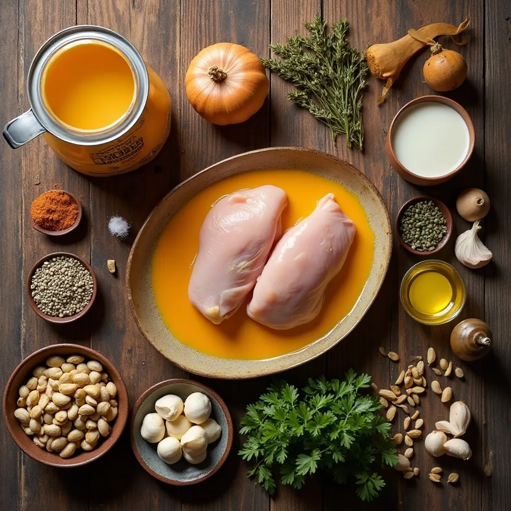 Pumpkin Soup Chicken