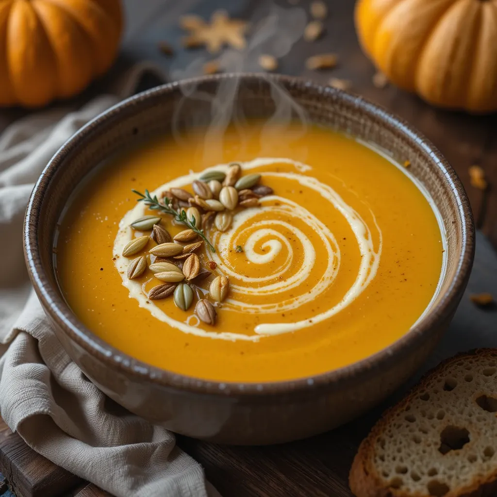 Pumpkin Soup with Canned Pumpkin