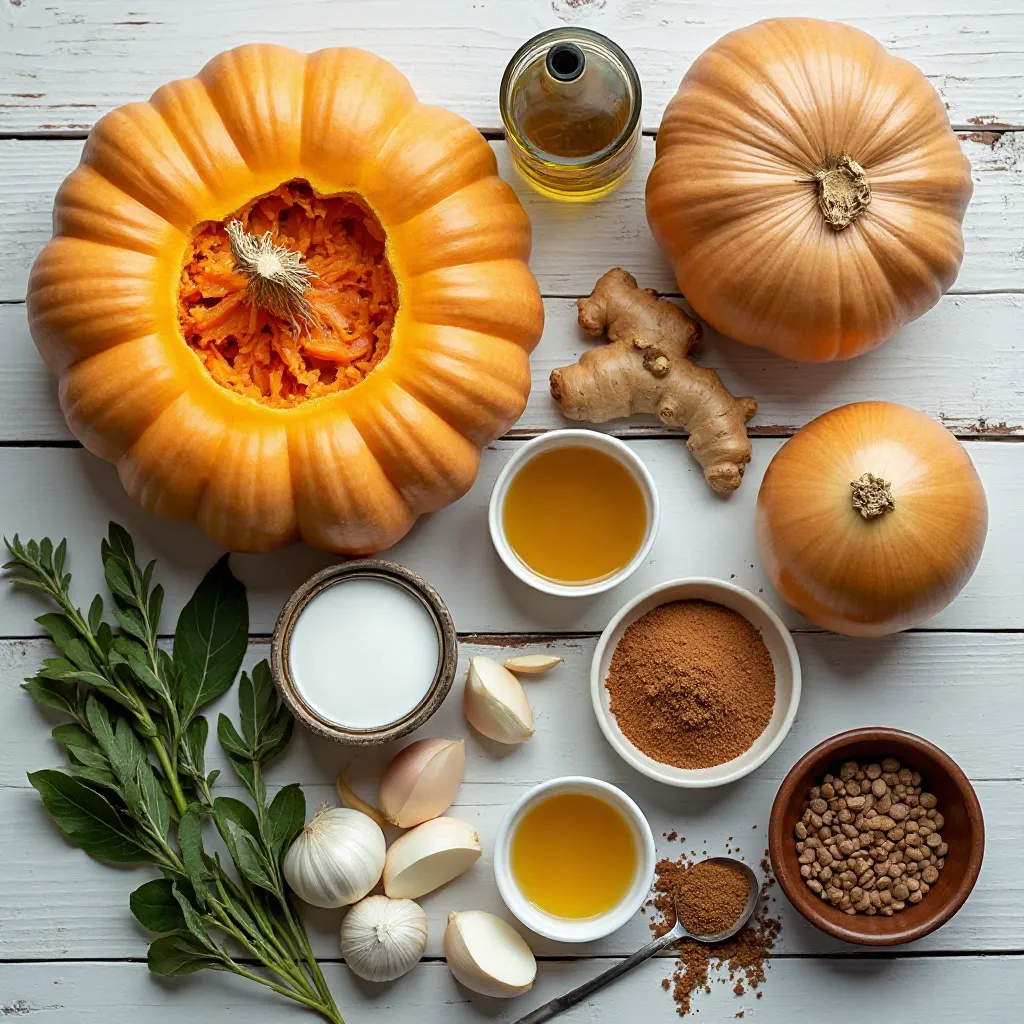 Pumpkin Soup with Coconut Milk
