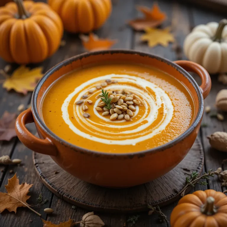 Pumpkin Soup with Ginger