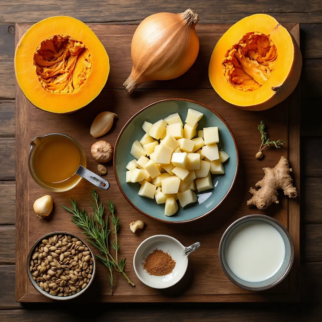 Pumpkin Soup with Ginger
