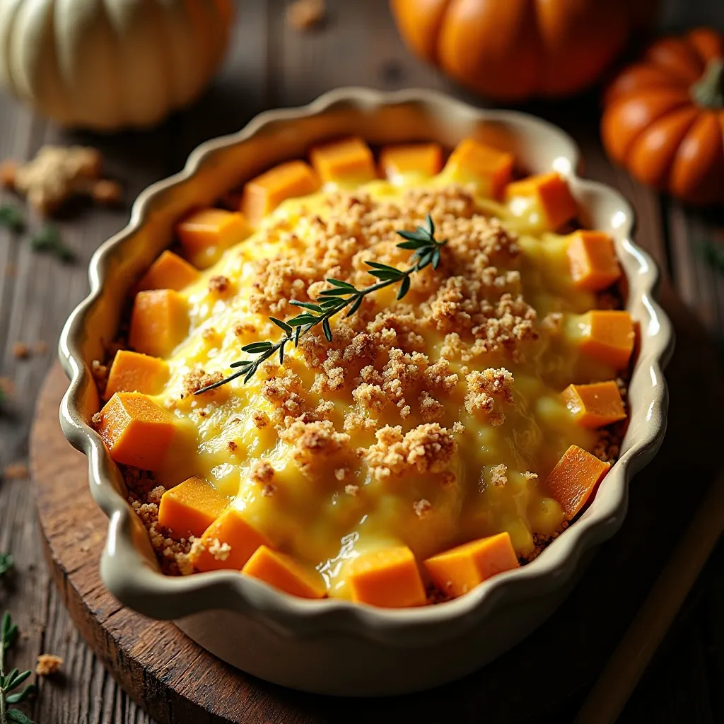 Butternut Squash Gratin