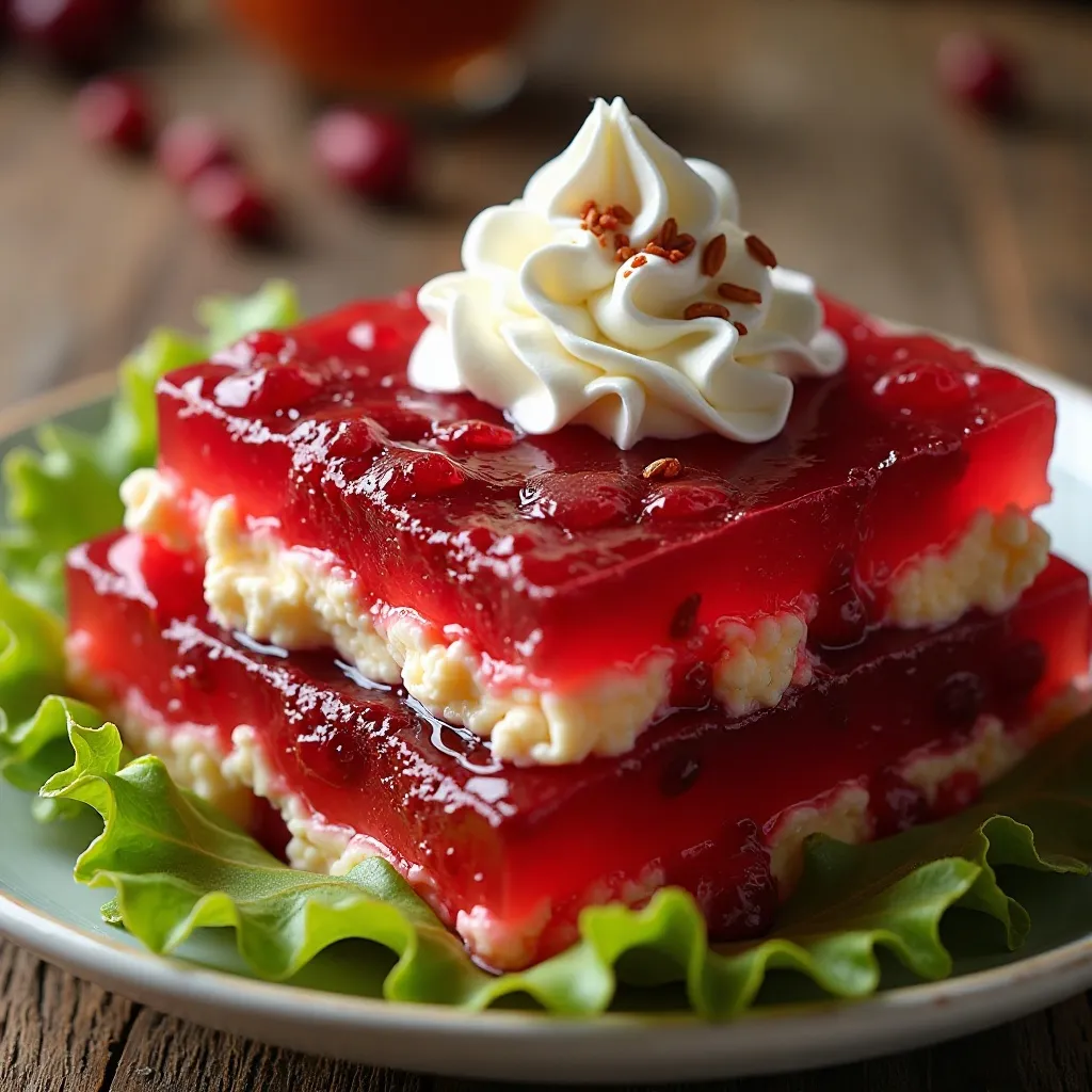 Classic Cranberry Jello Salad