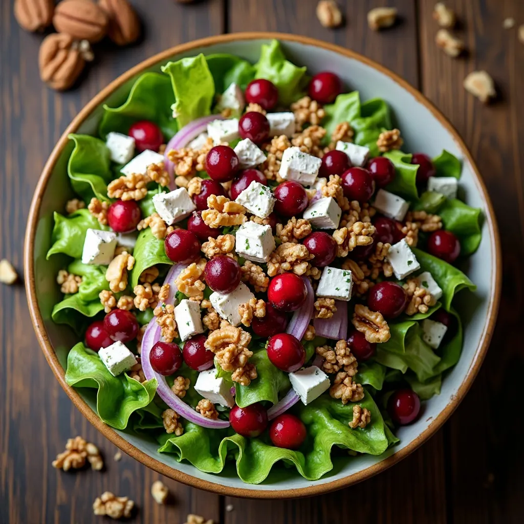 Cranberry Walnut Salad