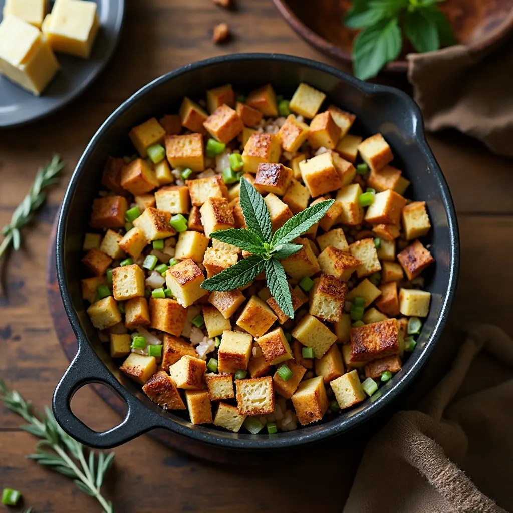 Crock Pot Stuffing