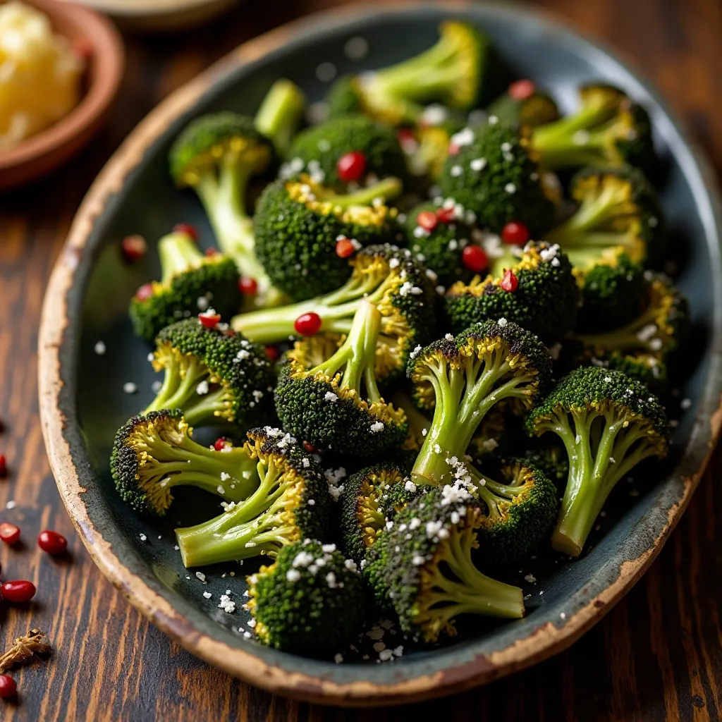 Garlic Parmesan Roasted Broccoli