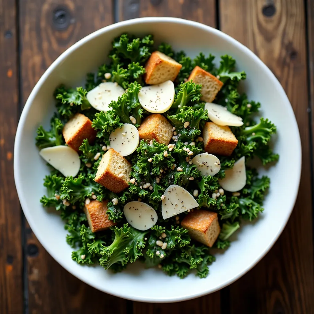 Kale Caesar Salad