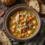 Leftover Thanksgiving Turkey Soup