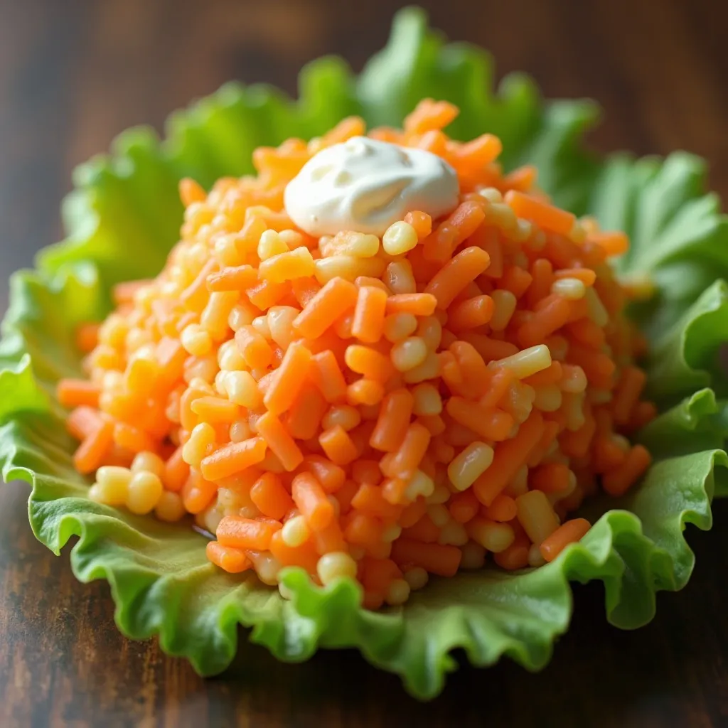 Orange Jello Carrot Salad