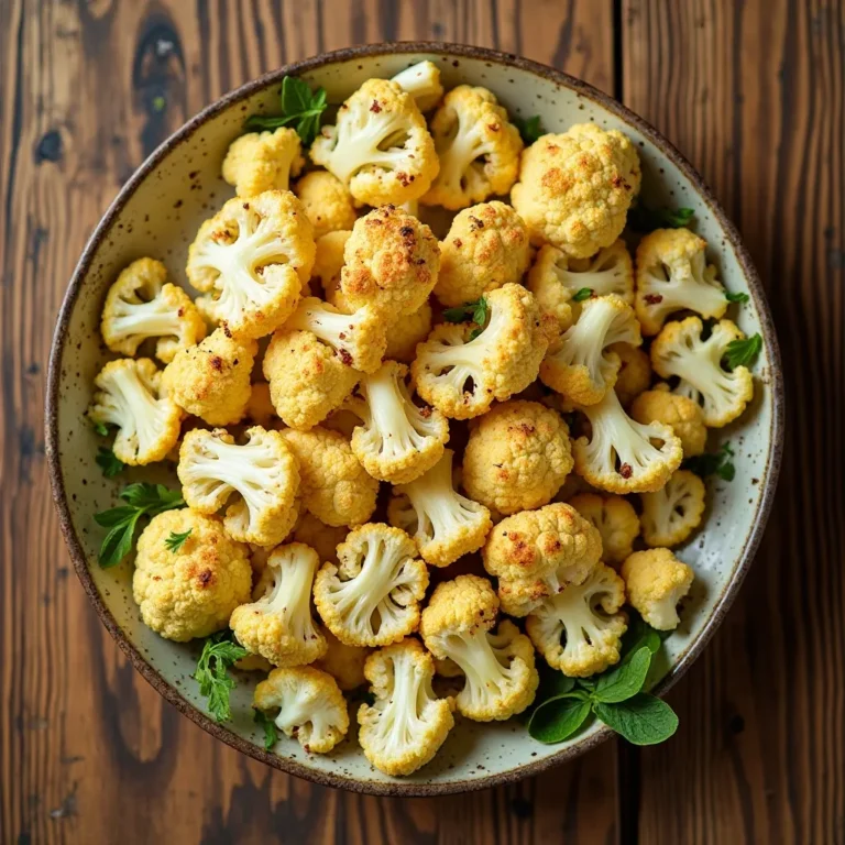 Parmesan Roasted Cauliflower