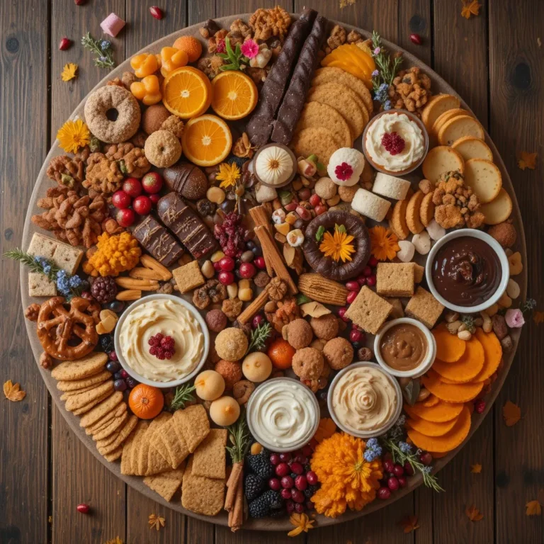 Thanksgiving Charcuterie Board Dessert