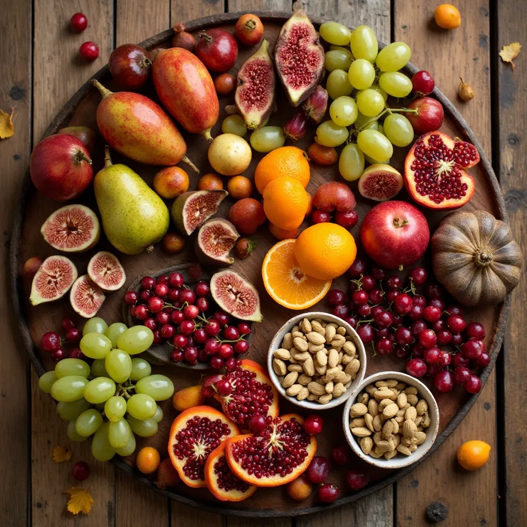 Thanksgiving Charcuterie Board Fruit