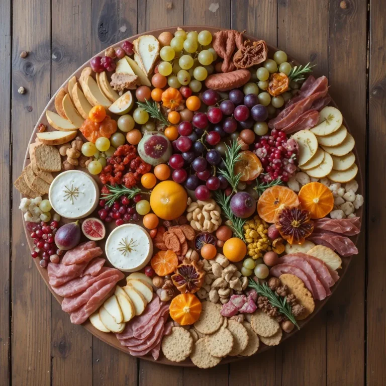 Thanksgiving Charcuterie Board Fruit