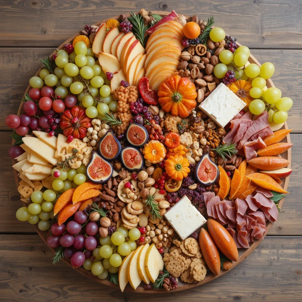 Thanksgiving Charcuterie Board Fruit