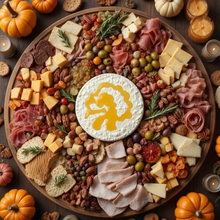 Thanksgiving Charcuterie Board Savory