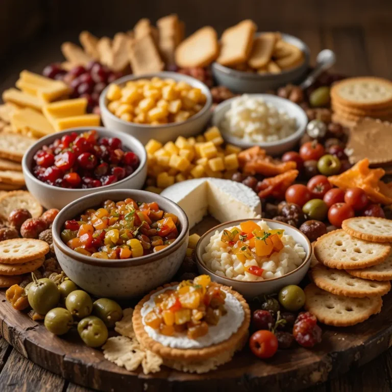 Thanksgiving Relish Charcuterie Board