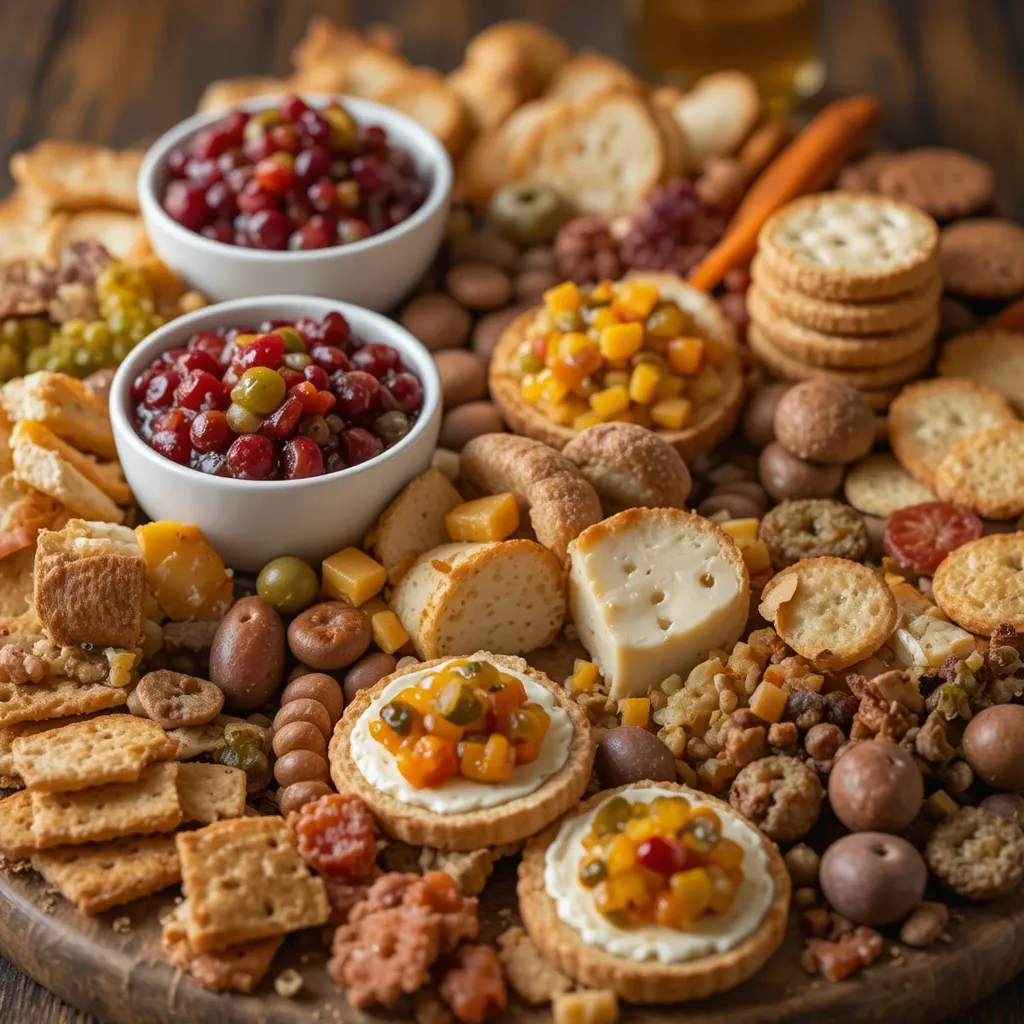 Thanksgiving Relish Charcuterie Board