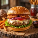 Thanksgiving Turkey Burger