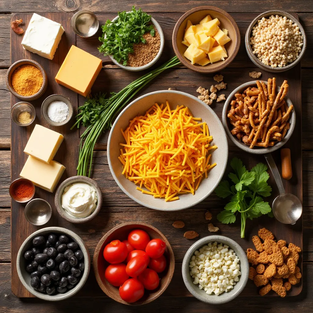Thanksgiving Turkey Cheese Ball