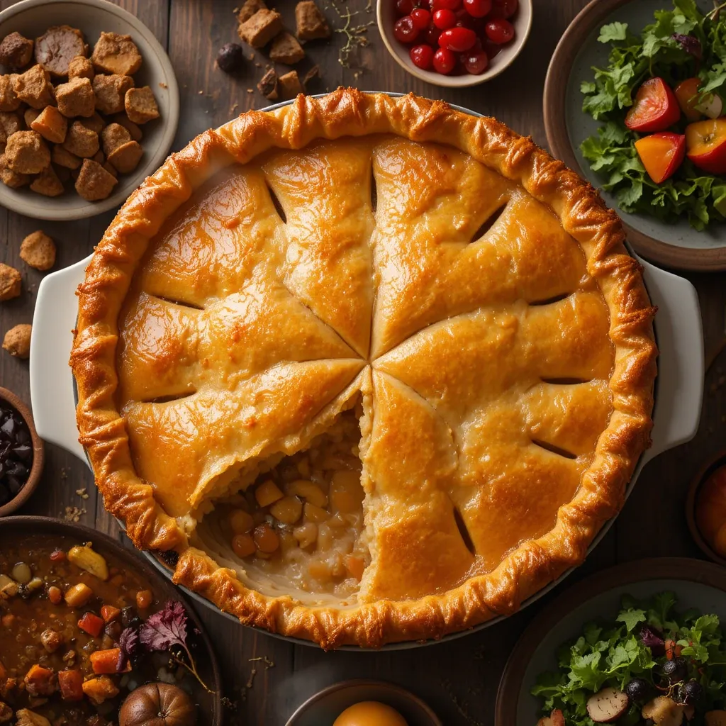 Thanksgiving Turkey Pot Pie