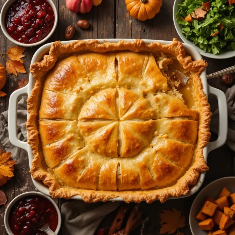 Thanksgiving Turkey Pot Pie
