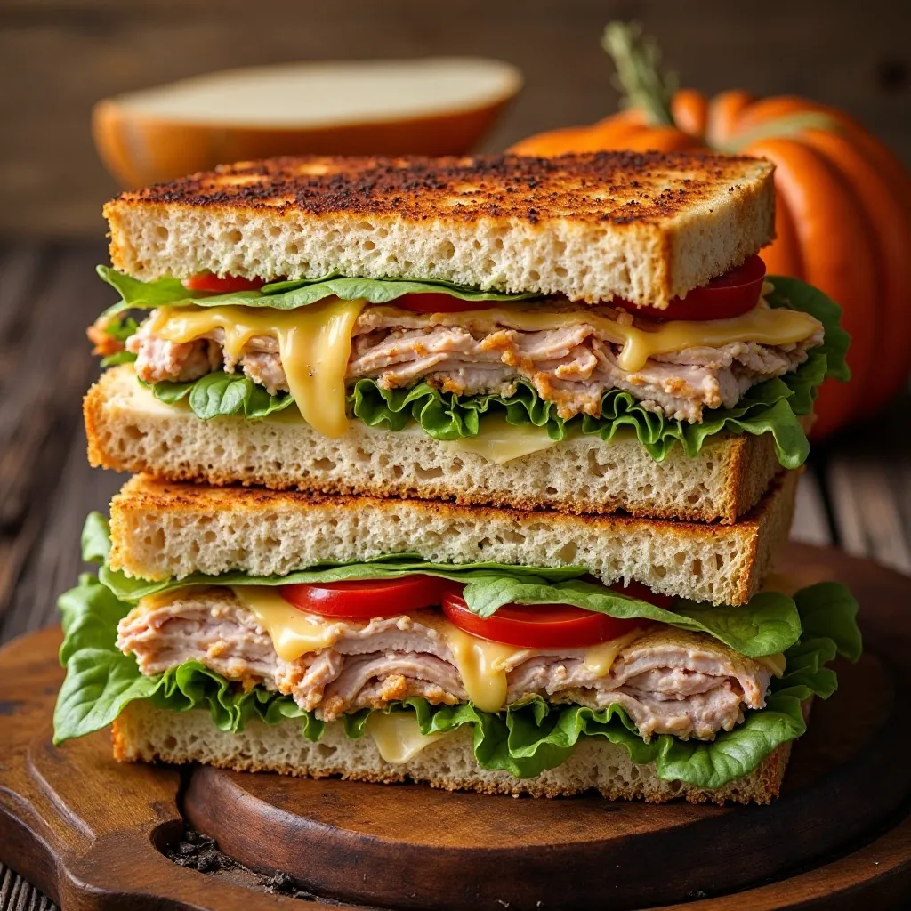Thanksgiving Turkey Sandwiches