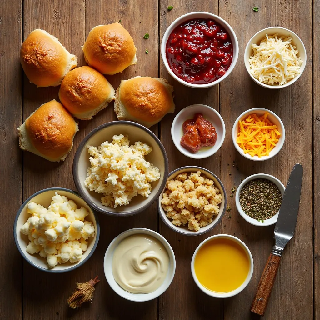 Thanksgiving Turkey Sliders