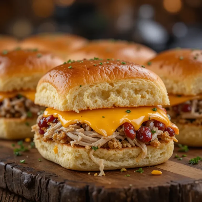 Thanksgiving Turkey Sliders